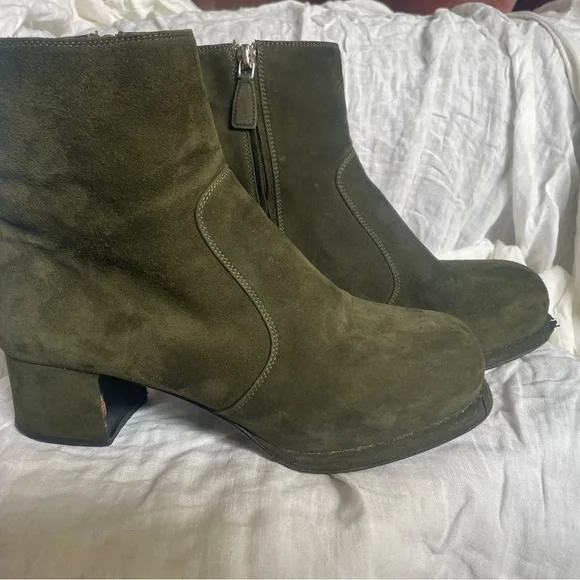 Prada suede ankle boots - Picture 4 of 7